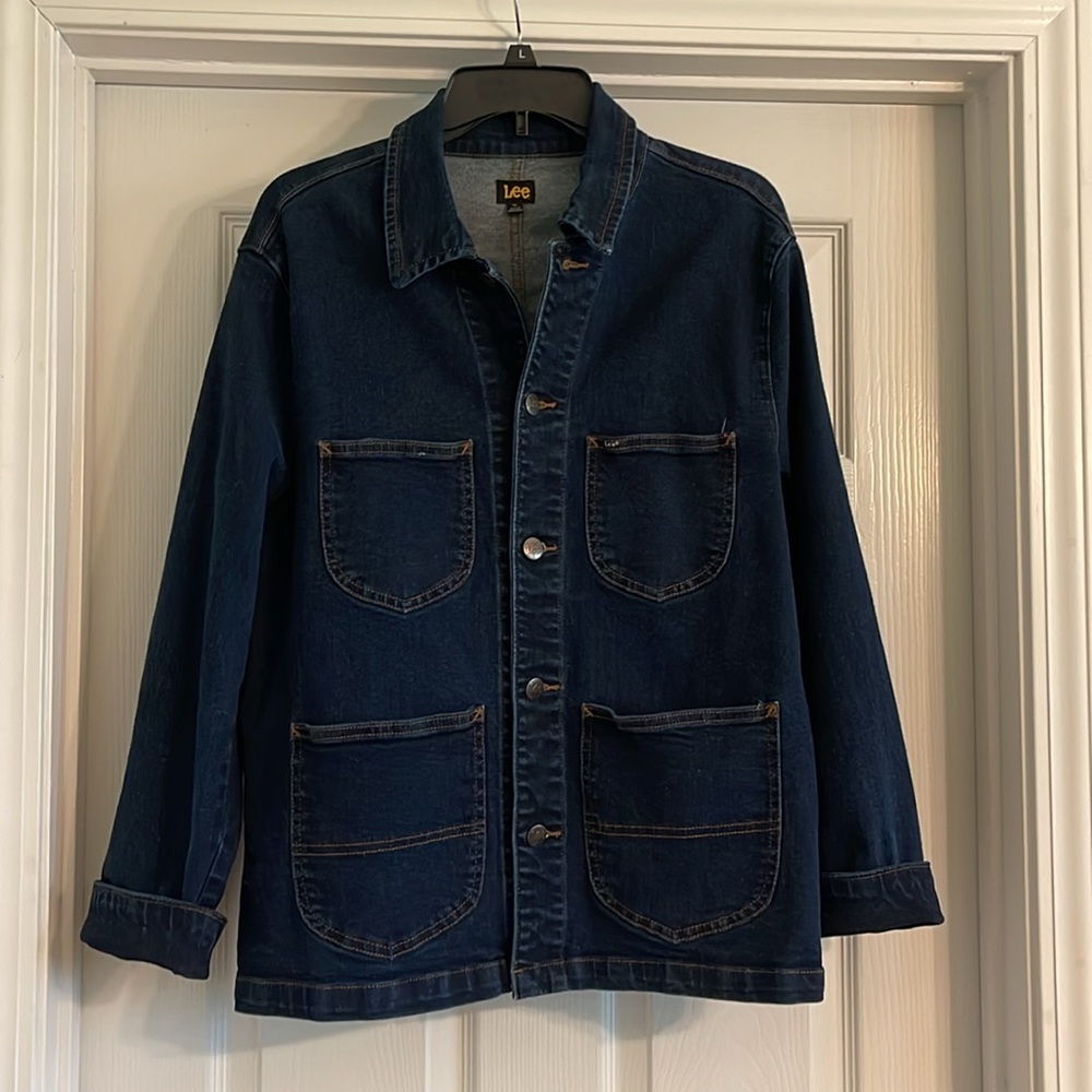 Vintage Lee Women’s Dark Denim Chore Jacket